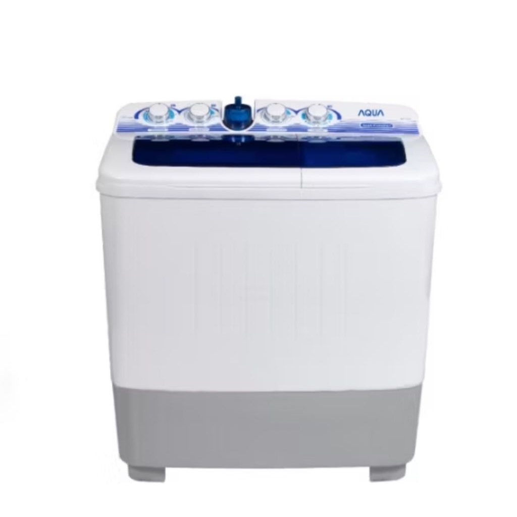 AQUA Mesin Cuci 2 Tabung Kapsitas 10kg QW-1030XT / Mesin Cuci 2 Tabung 10 kg AQUA QW-1030XT