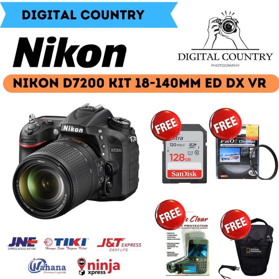 NIKON D7200 KIT 18-140MM F3.5-5.6G ED VR / NIKON D7200 KIT 18-140MM / NIKON D7200