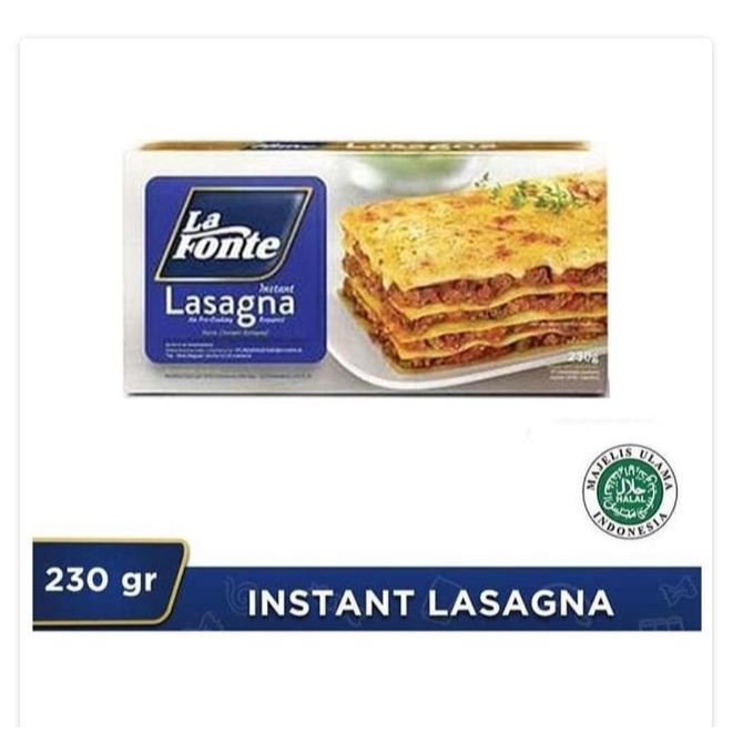 

la fonte lasagna 230 gr