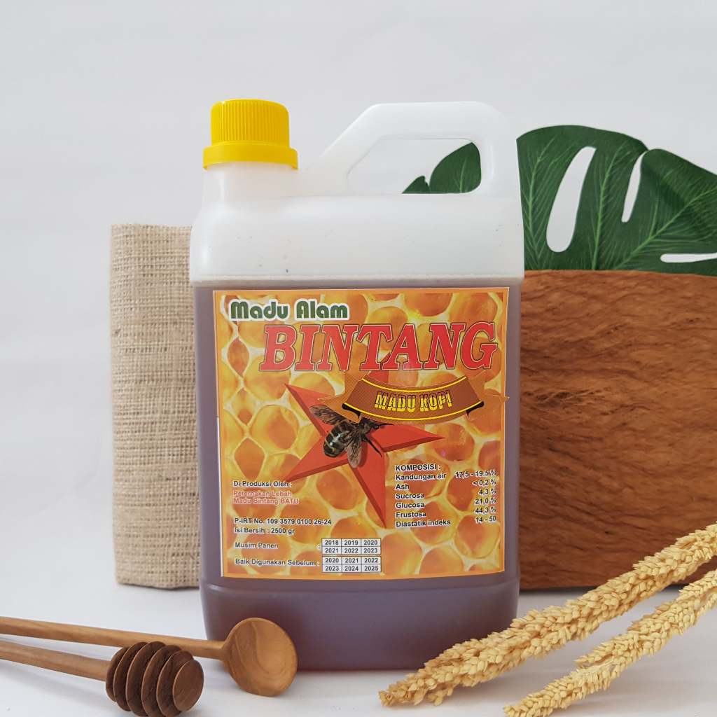 

Madu Asli | Madu Kopi 1550ml/2500gr | Madu Bintang
