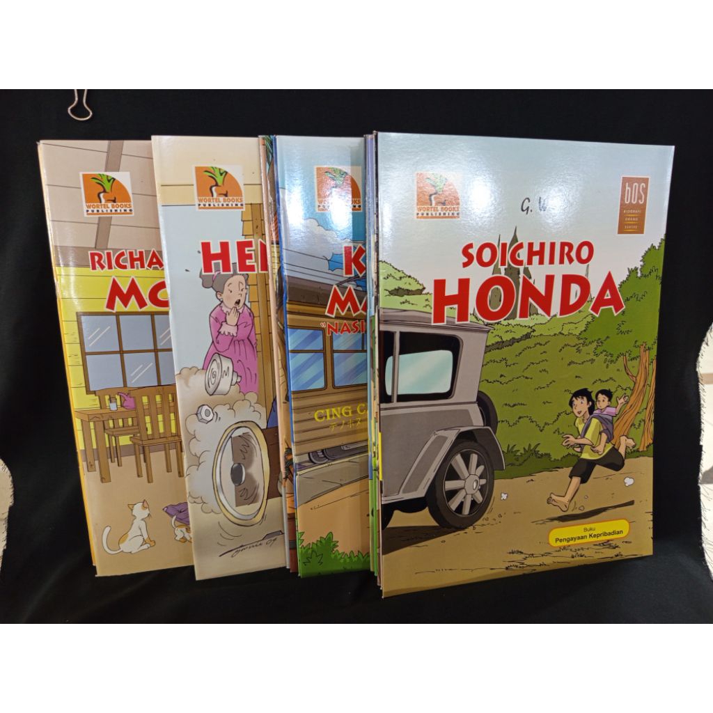 Komik BOS Biografi Orang Sukses By G Wu Jual Satuan