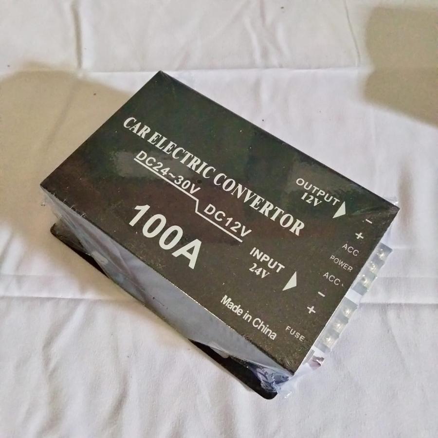 Converter DC-DC Step Down DC 24V to 12V 60A 85A 100A Stepdown DC-DC 24V to 12V