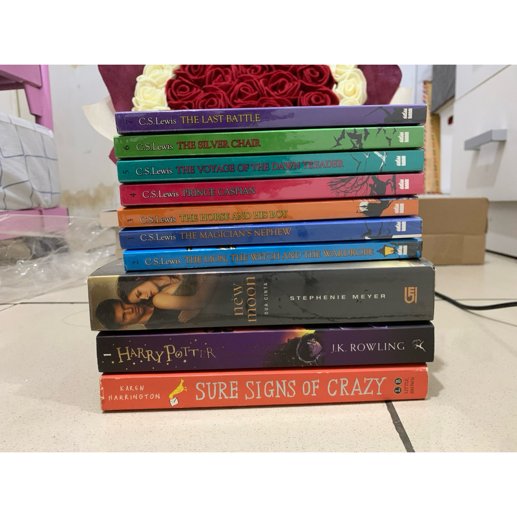 novel narnia 1 set sealed