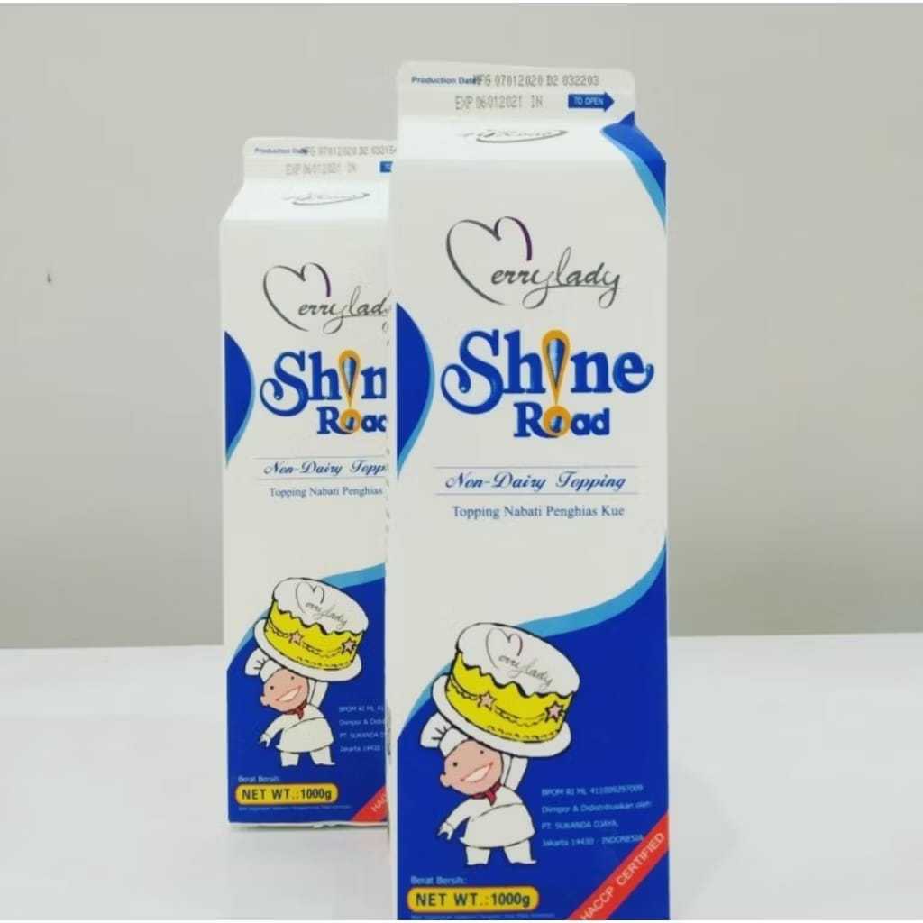 

Shine Road Non Dairy Whipping Cream 1L