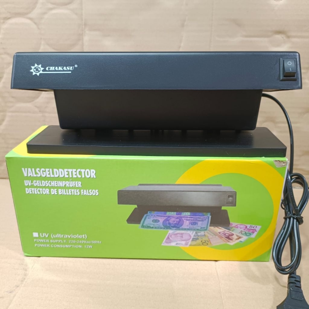 Money detector / alat pendeteksi uang palsu / mesin tes uang palsu