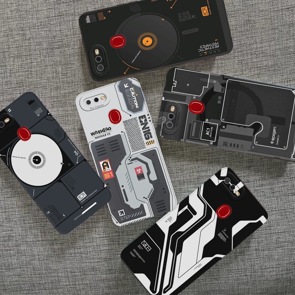 Softcase Pro Camera Untuk Oppo A5s / A7 / A11k / A12 - Softcase Gambar Chip ( M3sin ) Unlimited  - P