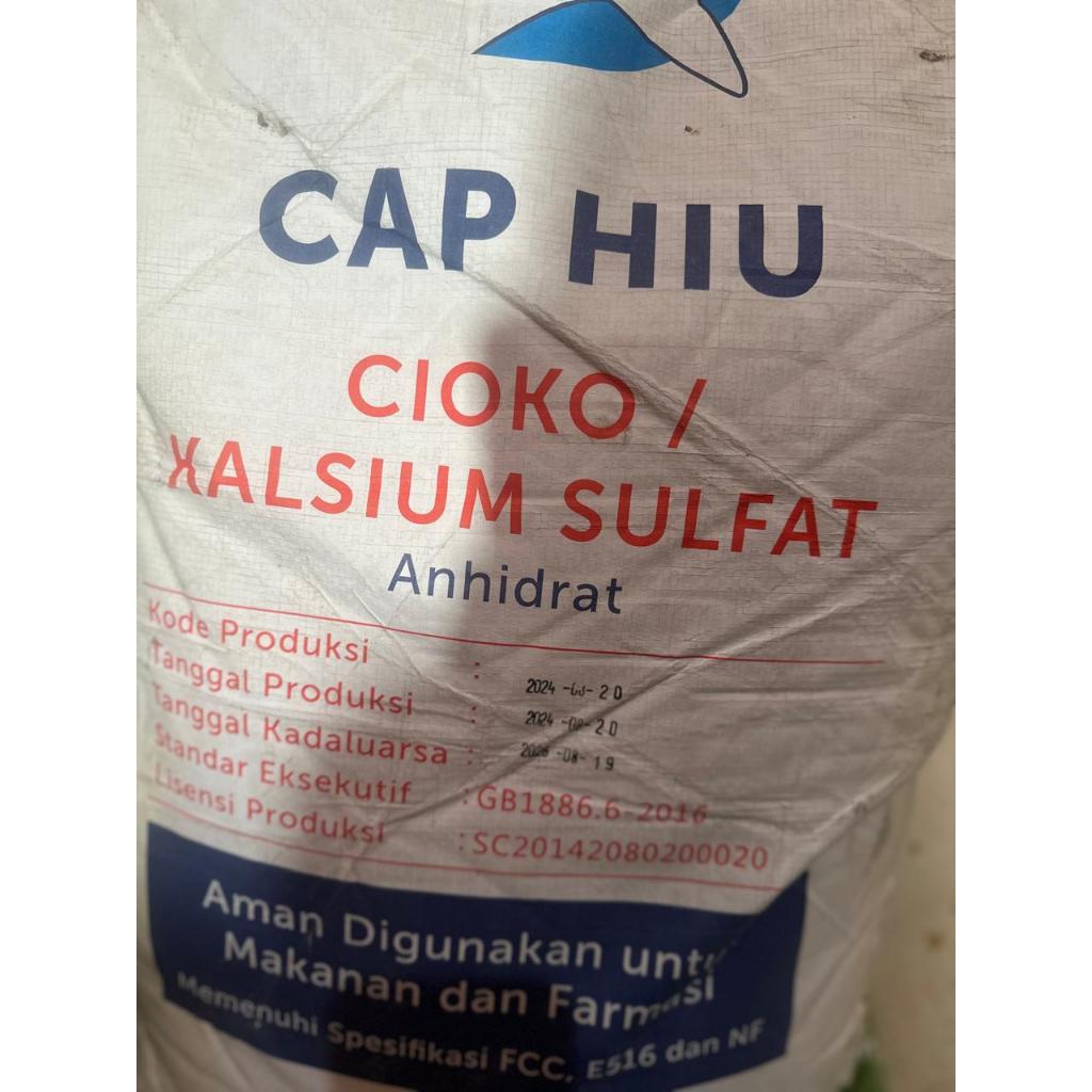 

Cioko Tahu / GDL / Batu Tahu / Sekau Food Grade 25 KG