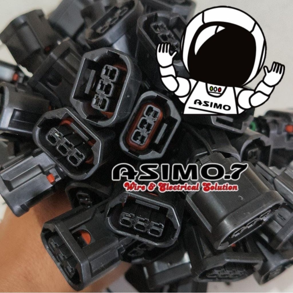 soket  pin 3 original Honda New Jazz brio mobilio Civic City Accord RS Prestige C-RV HR-V CR-V BR-V 