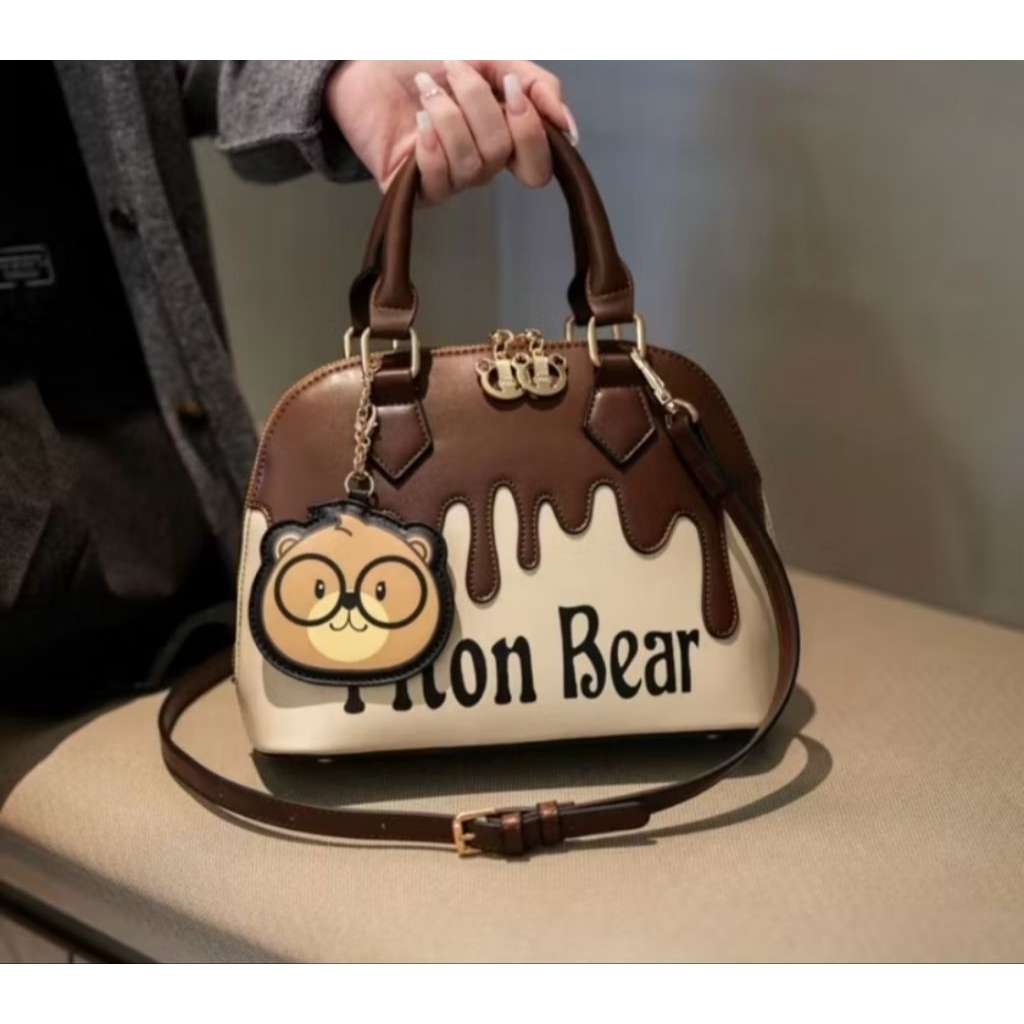 Hidayoshi Bags Fashion Piton Bear