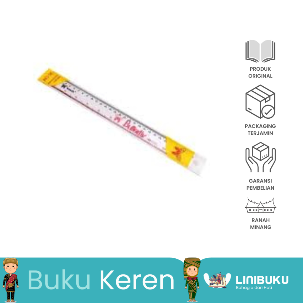 

Penggaris plastik - ATK