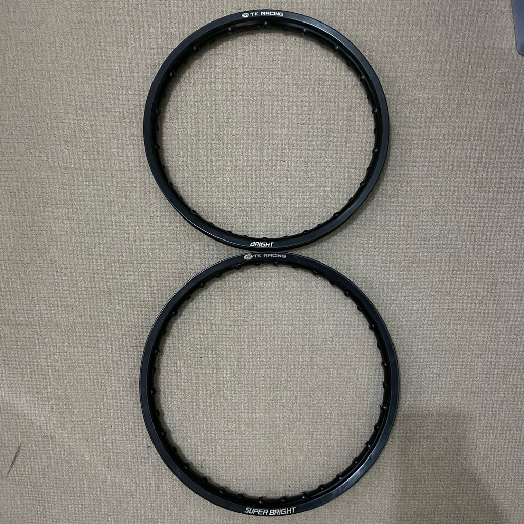 velg velek pelg pelek pelk tk racing excel tk japan hitam 17 140 140