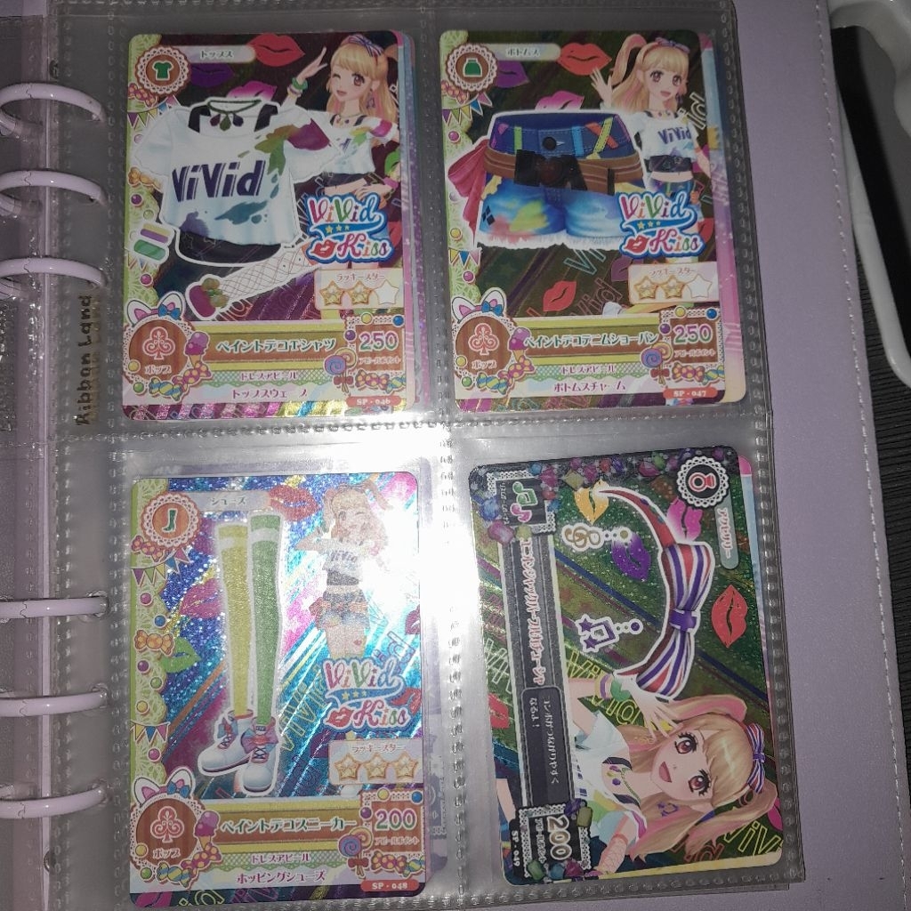 Aikatsu Mikuru Vivid Kiss Binder Benefit