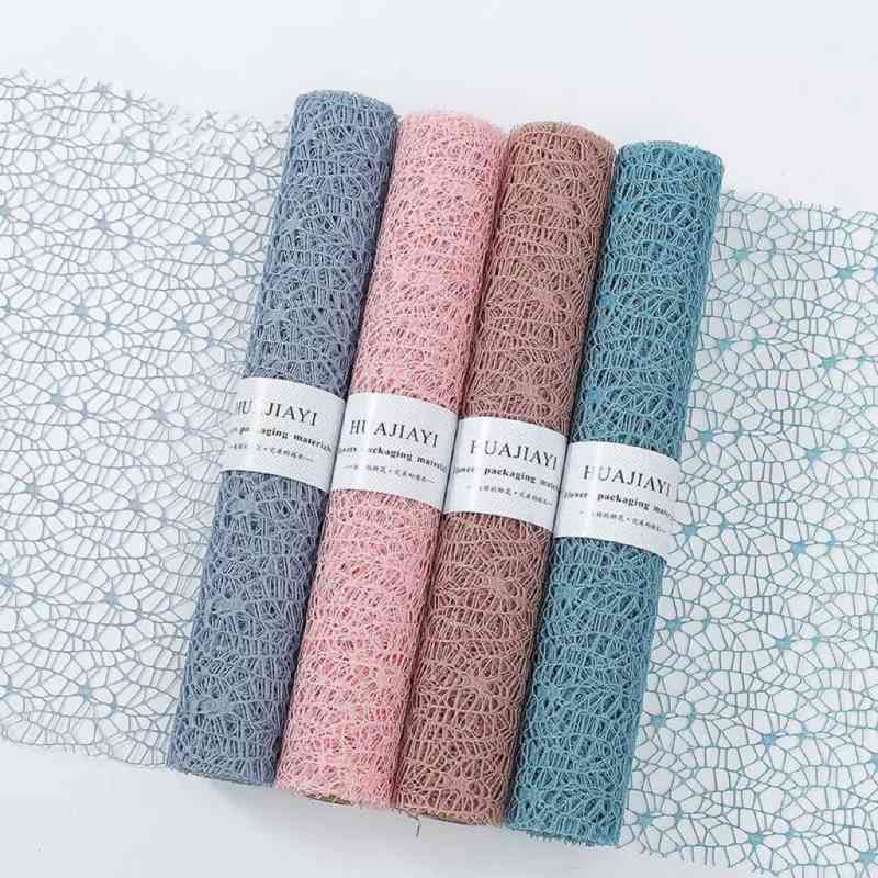 

Polynet Spider Mesh Roll – Harga Per Meter Kertas Jaring Spider Korea untuk Wrapping Bunga Harga Per Meter