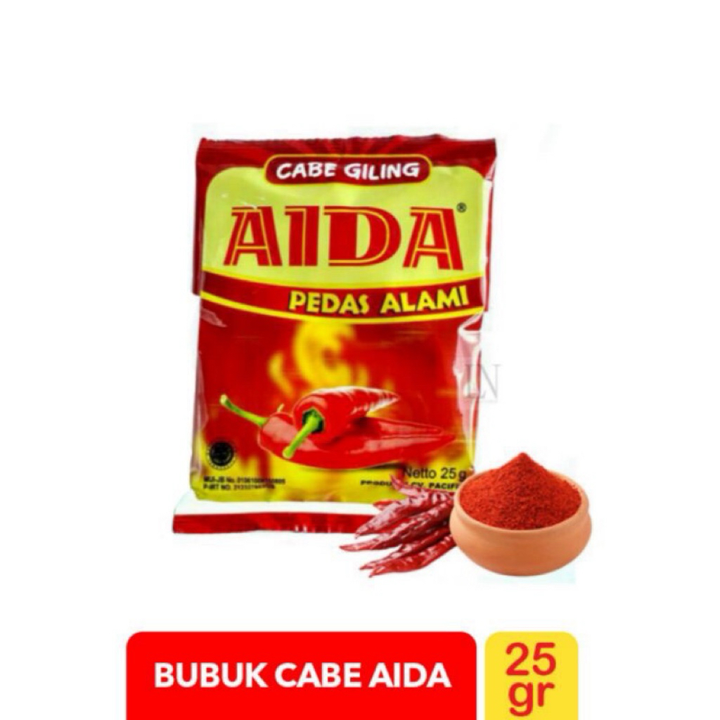 

AIDA Bubuk Cabe Bubuk Pedas AIDA Best Seller AIDA Best Seller Satuan AIDA Renceng