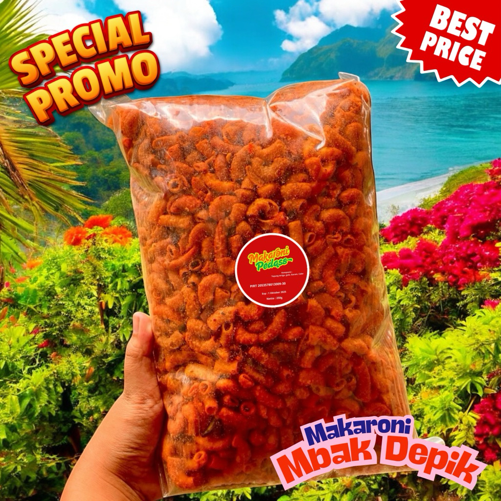 

Makaroni Pedas Bikin Merem Melek 250gr – Sensasi Baru!