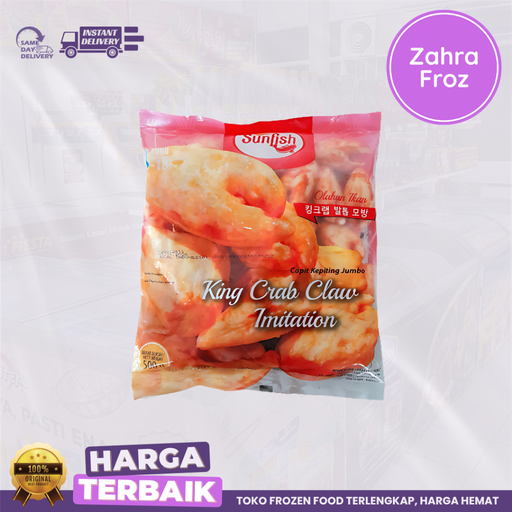 

SUNFISH KING CRAB CLOW 500 GR