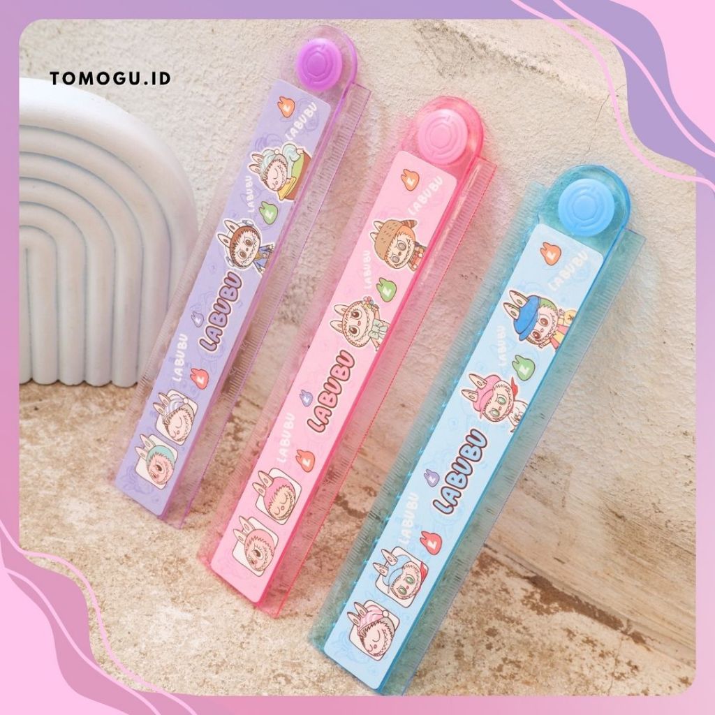 

Penggaris Lipat 30 cm Labubu PGG-1622 Ruler Mistar Plastik Garisan