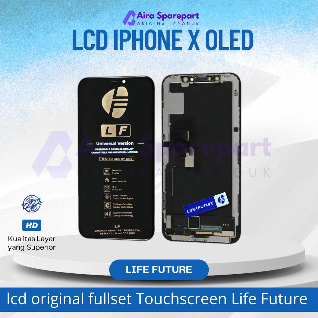 Lcd Iphone X Oled Original Fullset Touchscreen Life Future