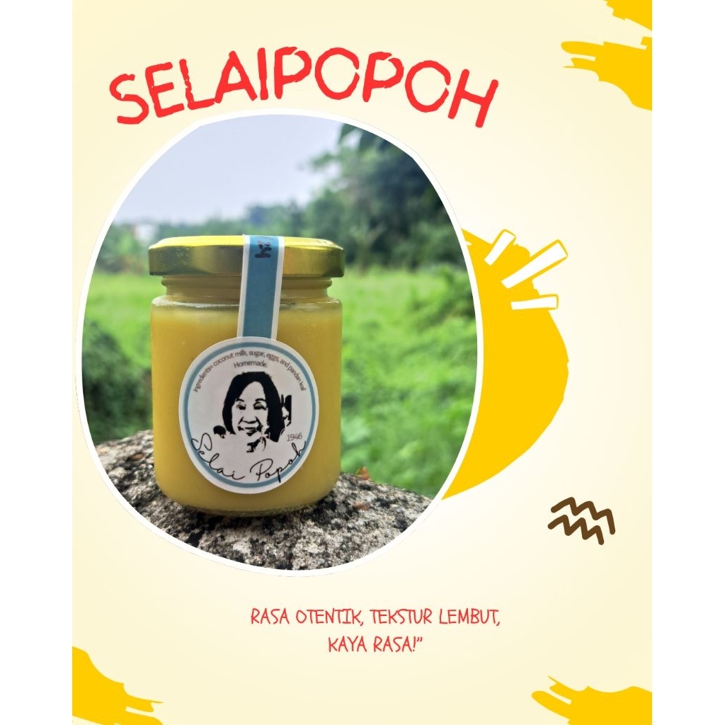 

selaipopoh/selai kaya dengan Rasa Nostalgia
