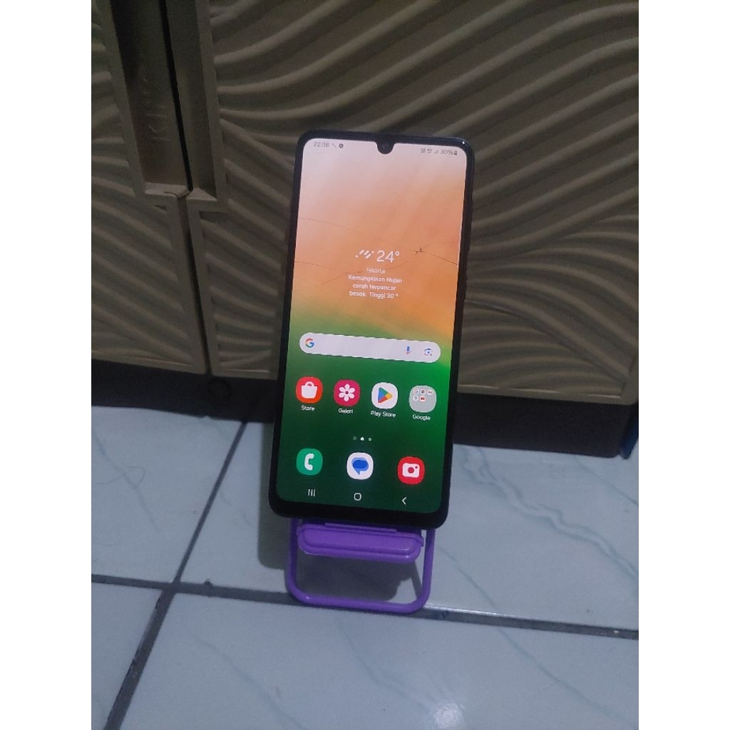 samsung Galaxy A33 5G minus lcd retak hp normal
