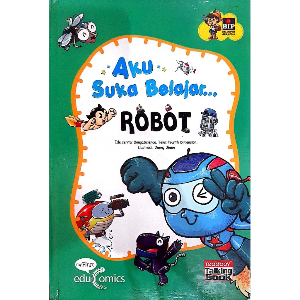 My First Educomics, Aku Suka Belajar Robot