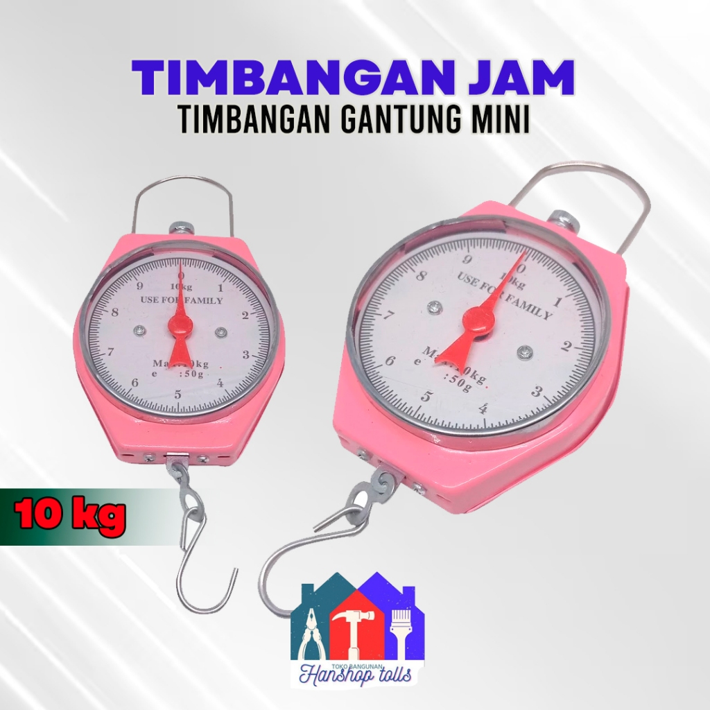 Timbangan 10kg BESI GANTUNG Dapur Gantung kiloan kecil mini