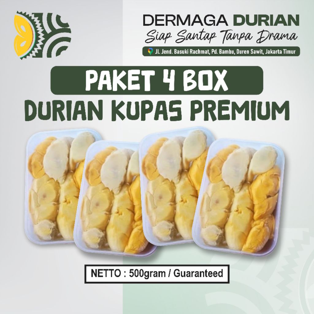 

DERMAGA DURIAN MEDAN / PAKET 4 BOX DURIAN MEDAN MANIS LEGIT MURAH