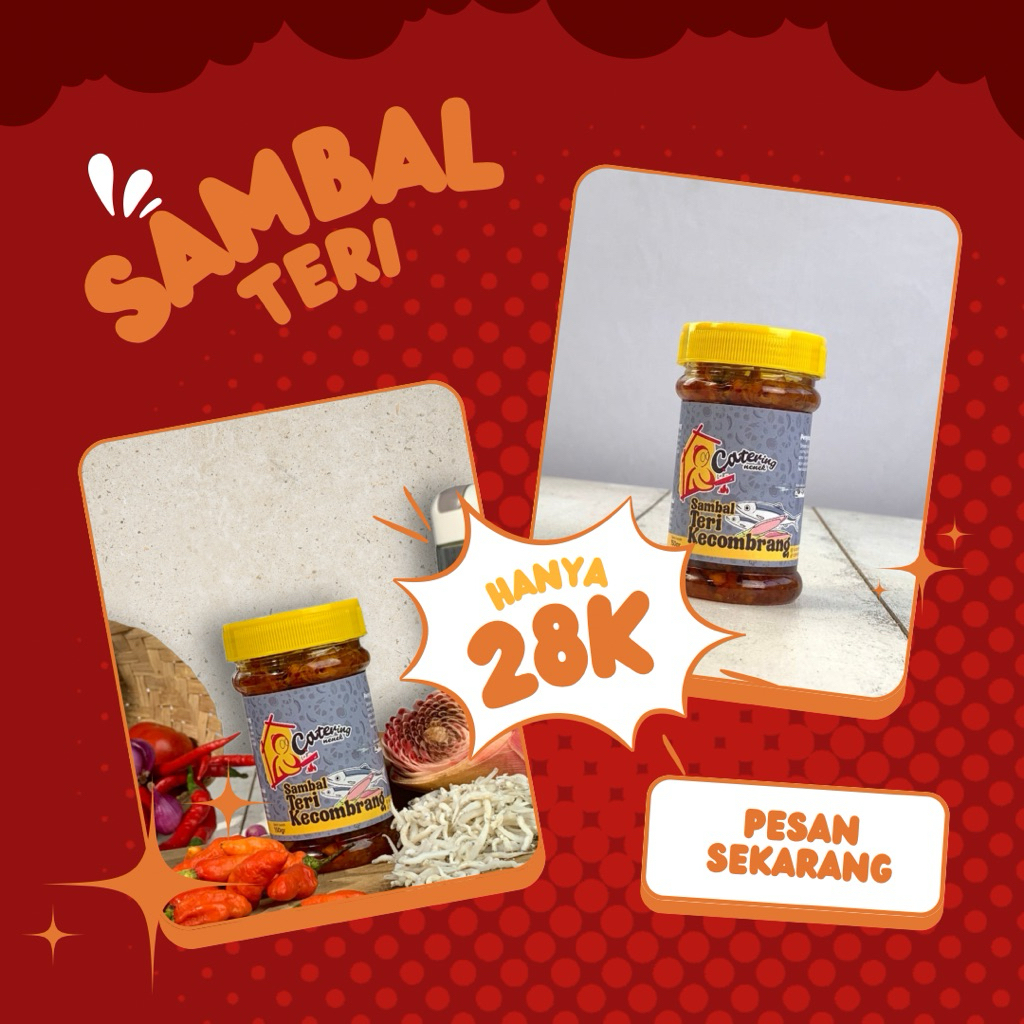 

Sambal Teri Kecombrang by Catering Nenek