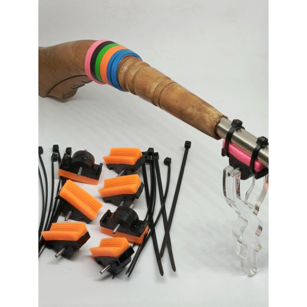 PRO STRIKE - karet sensitif saka libra holder pion joran timbang pahul paten anti badai 0range