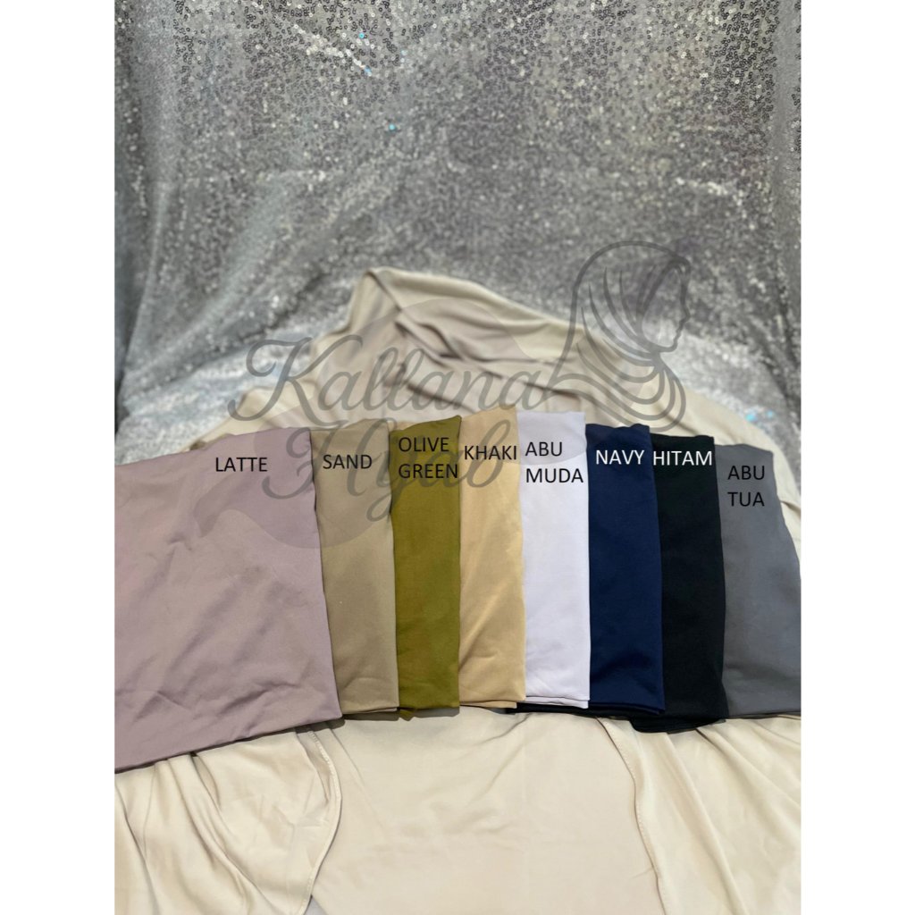 Jilbab Pashmina Inner Instan Leher Ninja Jersey / Dalaman Menutup Leher by Kallana Hijab Store