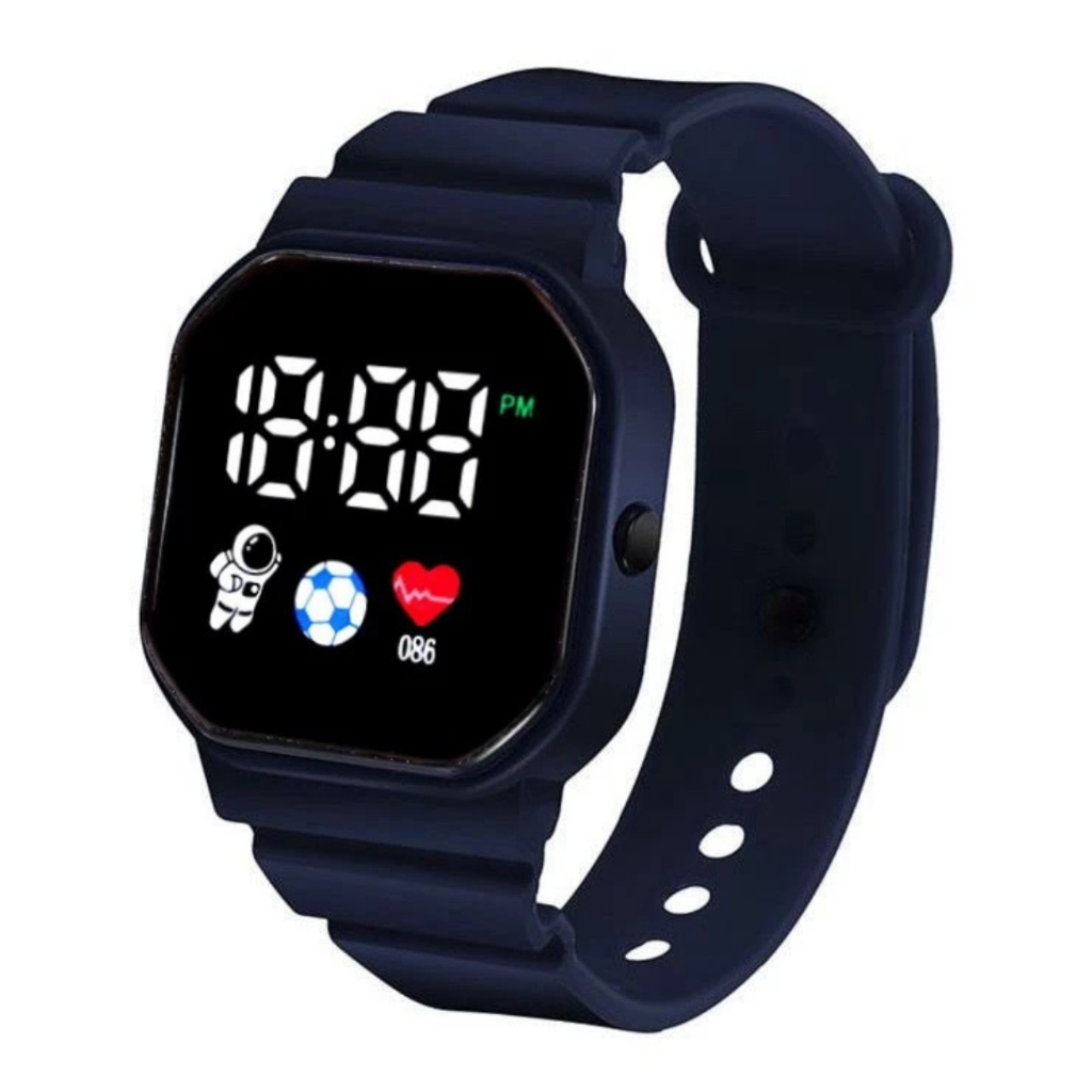 jam tangan anak digital led cowok anti air jam tangan anak2 laki2 perempuan