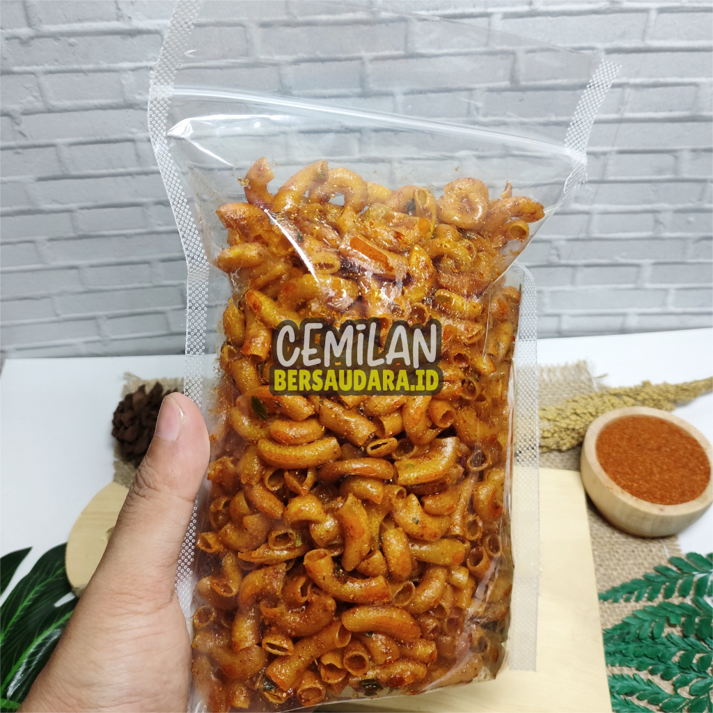 

Forcysn Makaroni Cikruh Extra Daun Jeruk - Manis Gurih Pedas Bikin Nagih