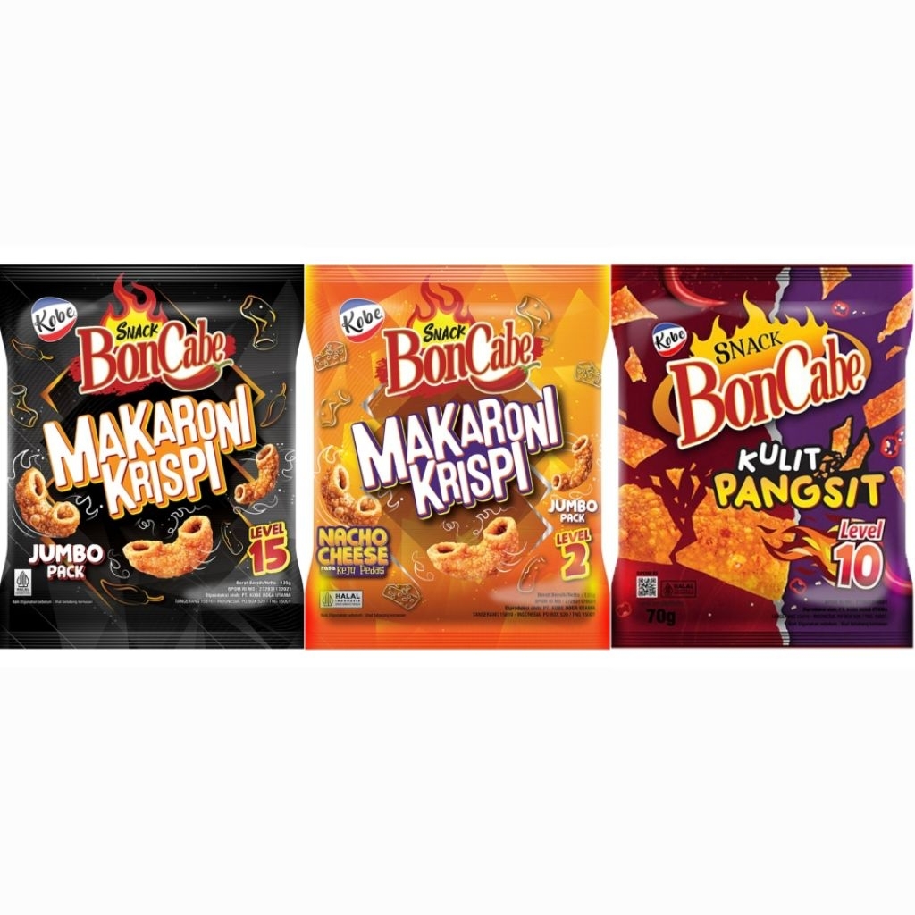 

Kobe BonCabe Snack Makanan Ringan 135 g