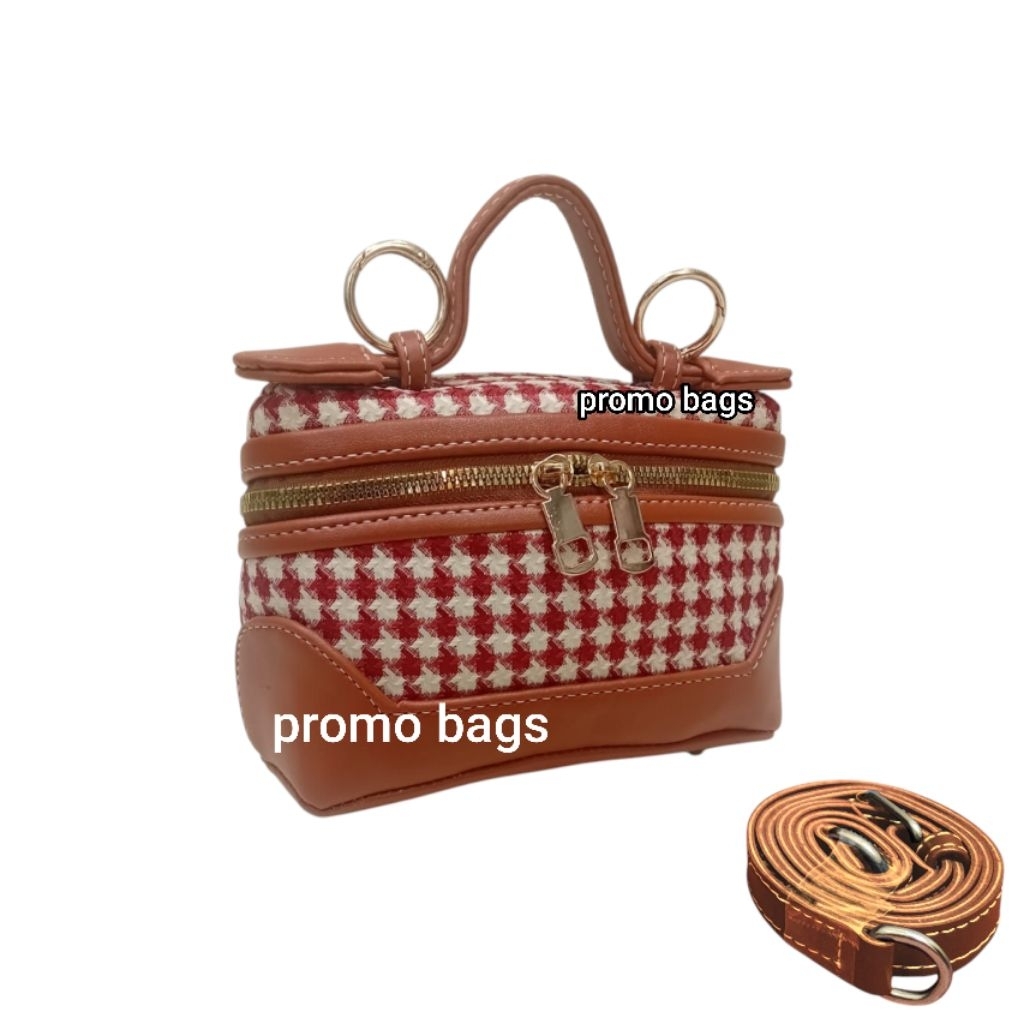 promo bags - tas wanita terbaru kekinian viral / Slingbag / Shoulder Bag ( tas tabung mini