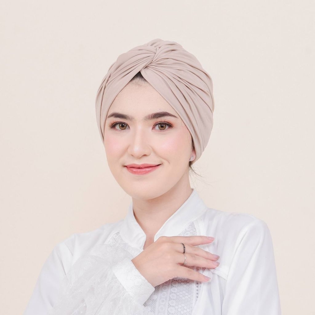 Kaka Turban Simpul Turki Instant 13 WARNA Bahan Premium Jersey || Turban Silang Arab Instan Anti Pus
