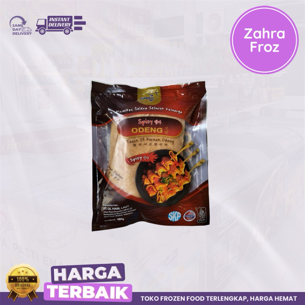 

GIZIPLUS SPICY ODENG 480 GR
