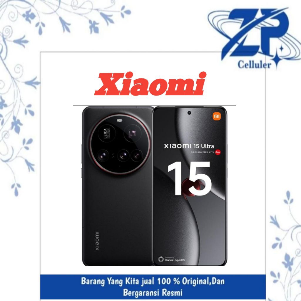 xiomi mi15 ultra ram 12/Rom 1Tb garansi resmi xiomi