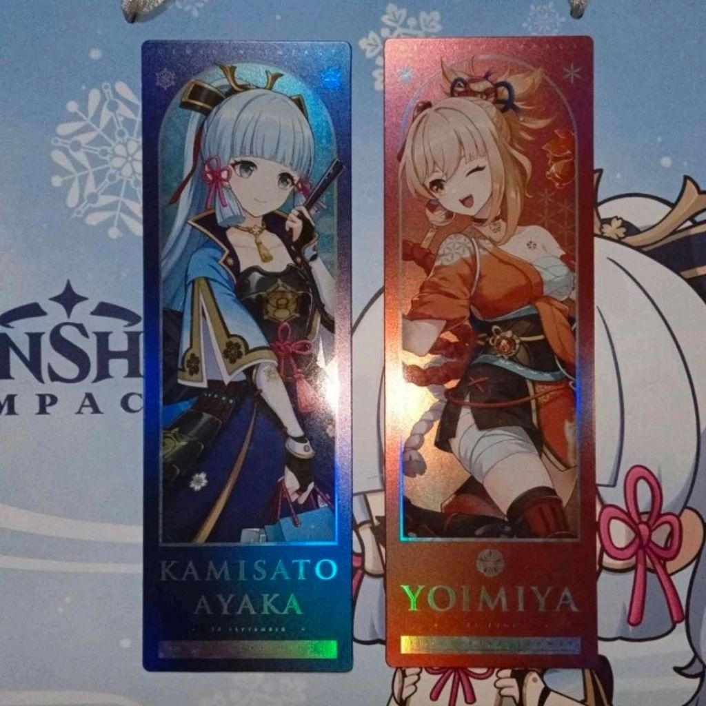 

Tiket & Postcard - Official Genshin Impact Festival Kenangan Teyvat