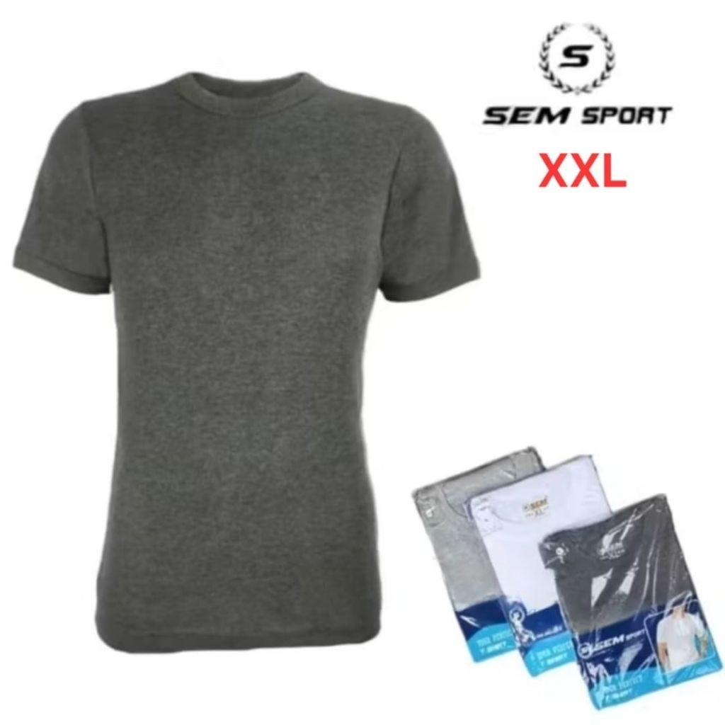 Kaos Oblong Pria SEM Sport SM68 XXL