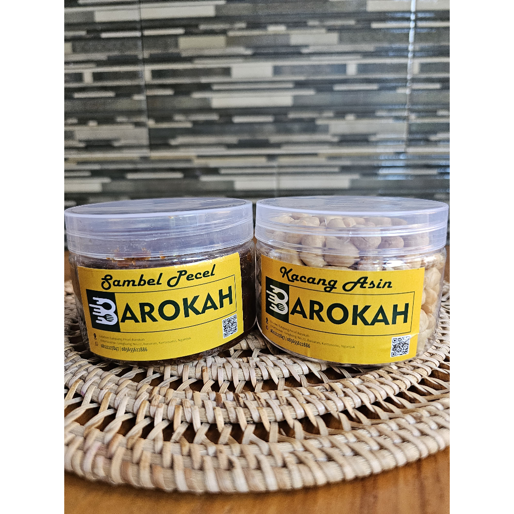 

PAKET HEMAT SAMBEL PECEL 300 GR + KACANG ASIN 200 GR