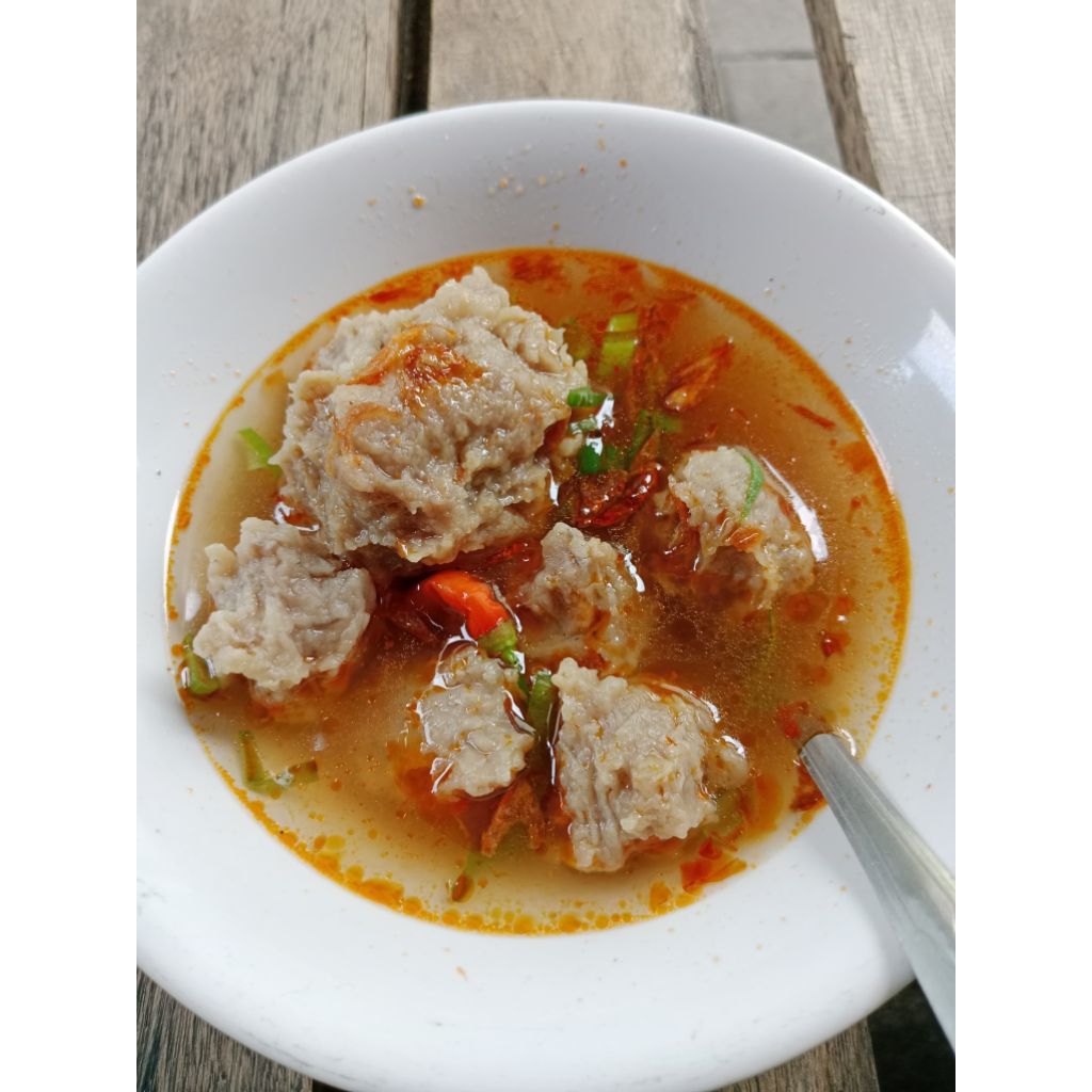 

Bakso ikan khas Malingping ukuran besar isi 10