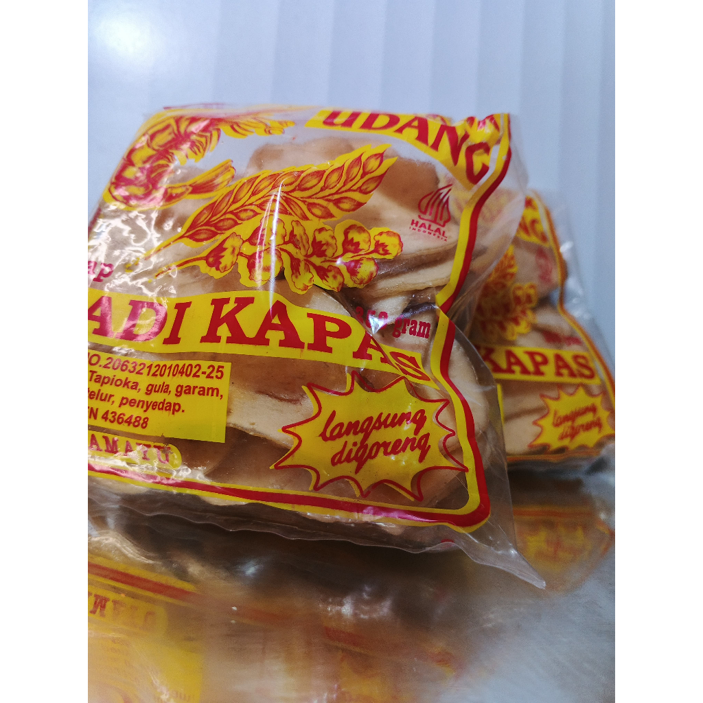

Padi Kapas Krupuk Udang 250gr – Krupuk Legendaris dari Indramayu