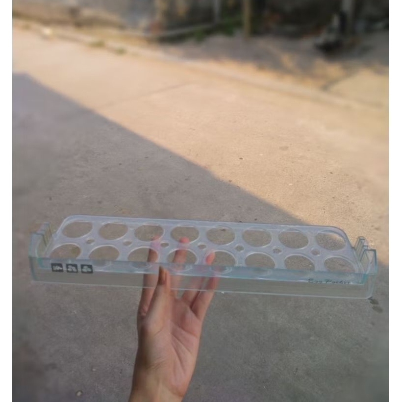 RAK TELUR KULKAS POLYTRON 1&2 pintu bunga bekas copotan