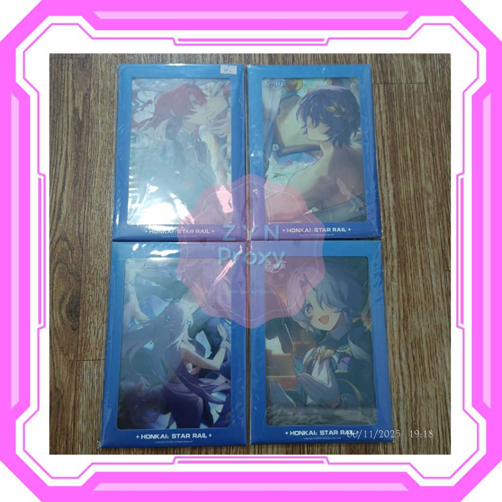 READY STOCK HONKAI STAR RAIL HSR [MIHOYO] Light Cone Shikishi