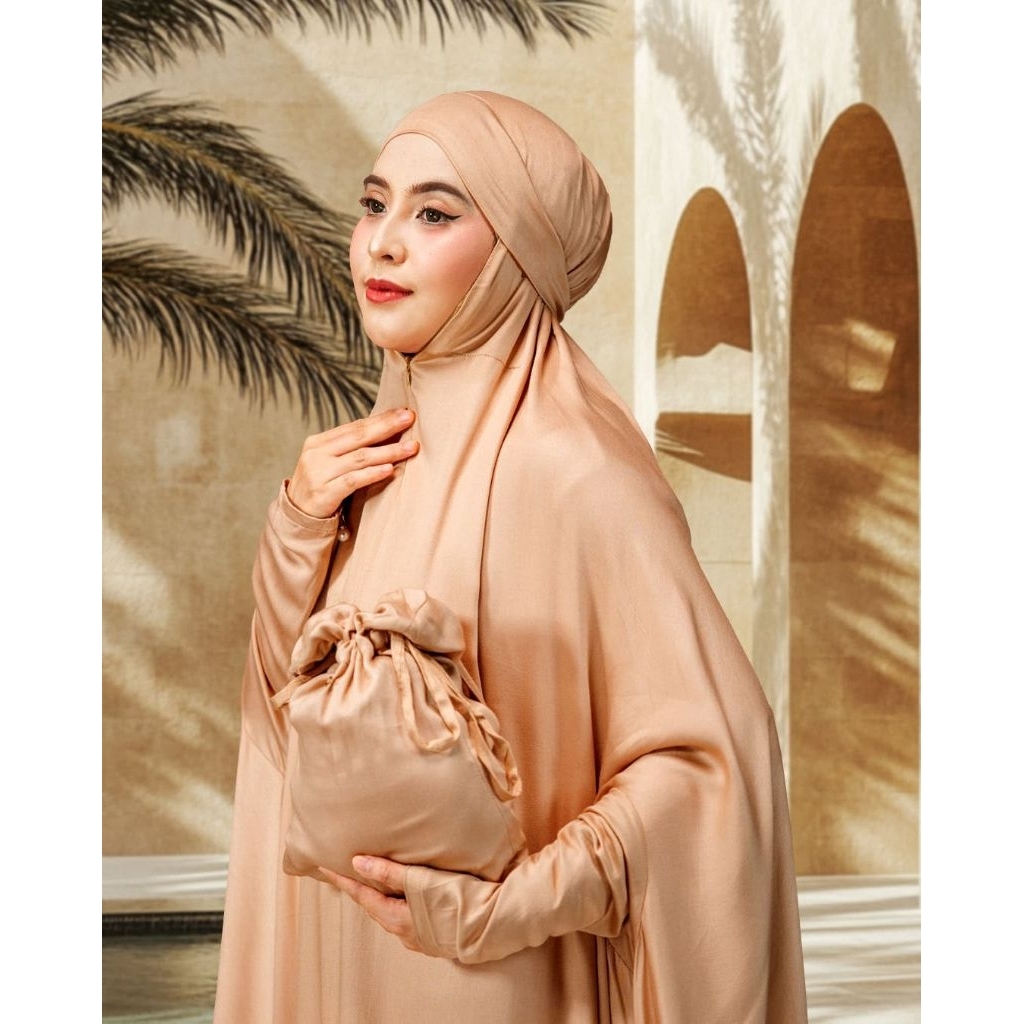 MUKENA TAZBIYA GAMIS TERUSAN HAFA SERIES MUKENA UMROH HAJI CANTIK PREMIUM