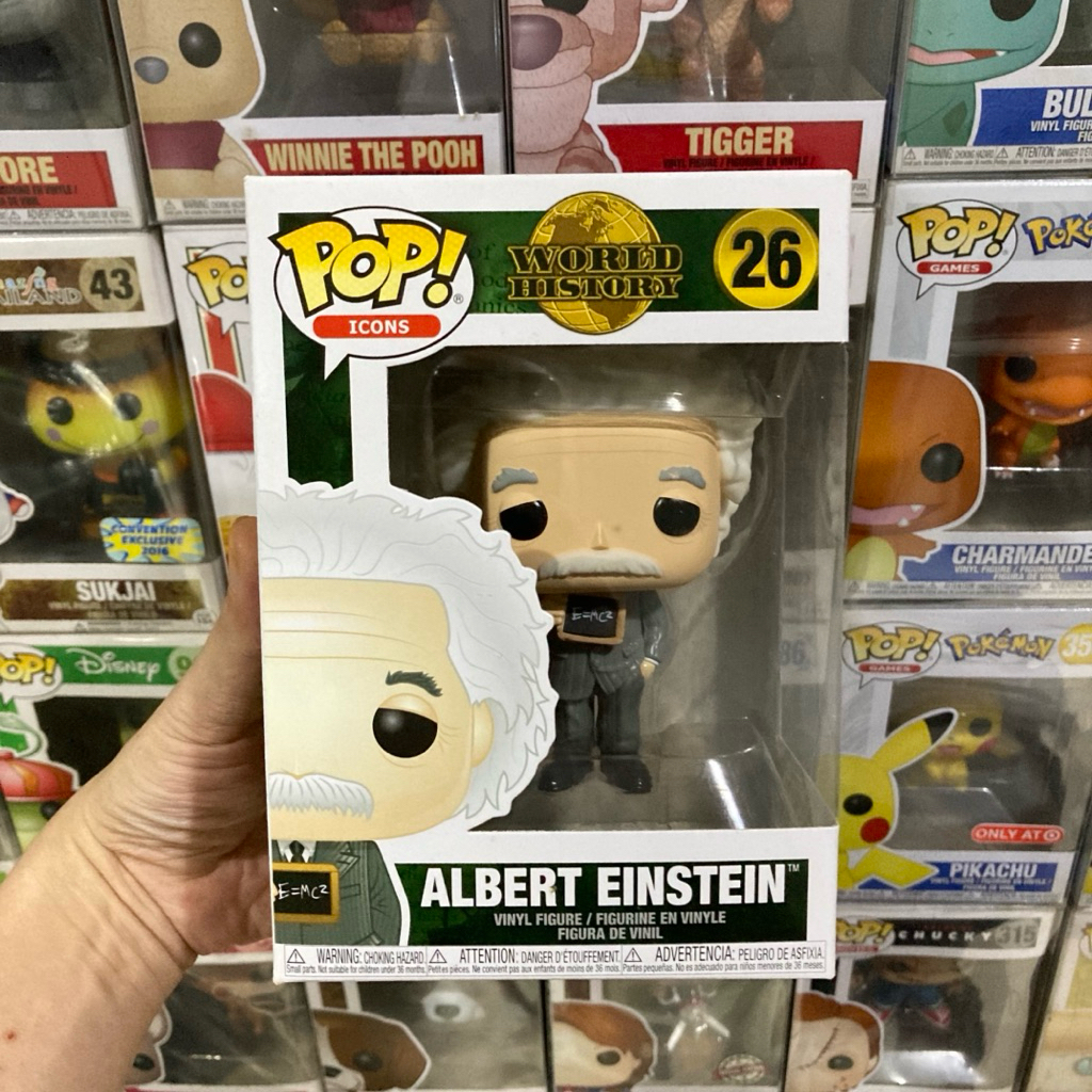 Original funko pop albert einstein world history