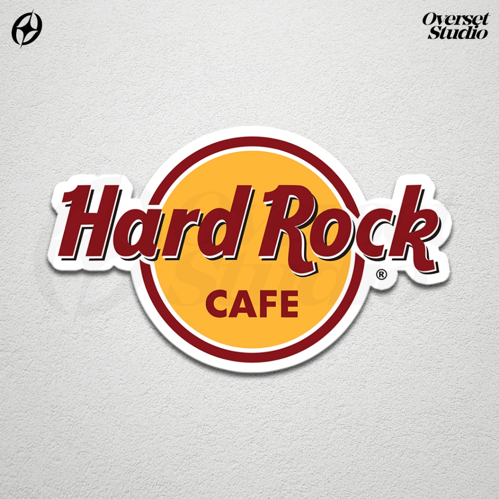 

Stiker Sticker Hard Rock Cafe Brand Logo Hypebeast / Sticker Aesthetic Hard Rock Cafe / Tahan Air Vinyl Glossy Sticker Band Helm Motor Laptop Notebook / Sticker Band / Stiker Brand Lokal / Stiker Satuan / Sticker Custom / Sticker Helm / Stiker Tumbler