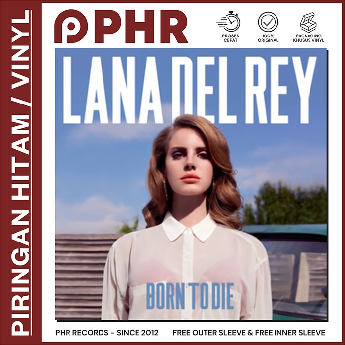 Vinyl LANA DEL REY - Born To Die 2LP [Piringan Hitam]