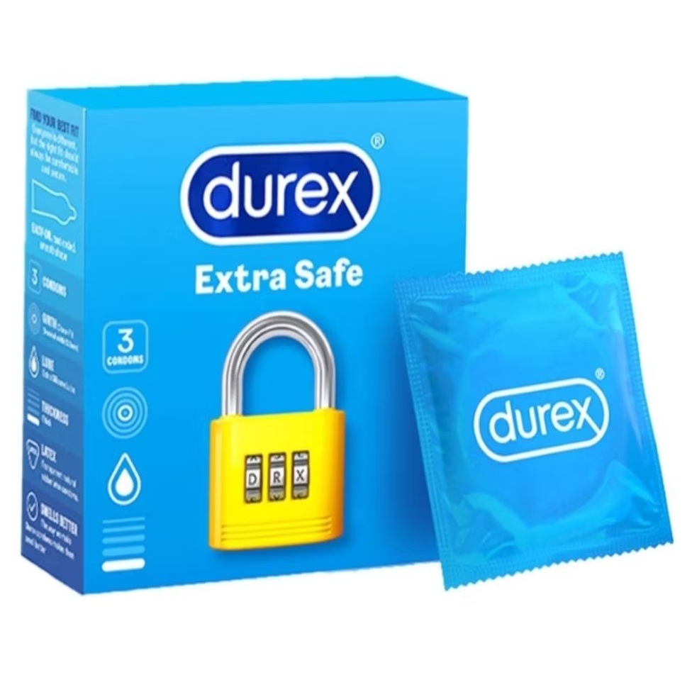 Durex Ekstra Sofe Kondom Tebal 3 pcs