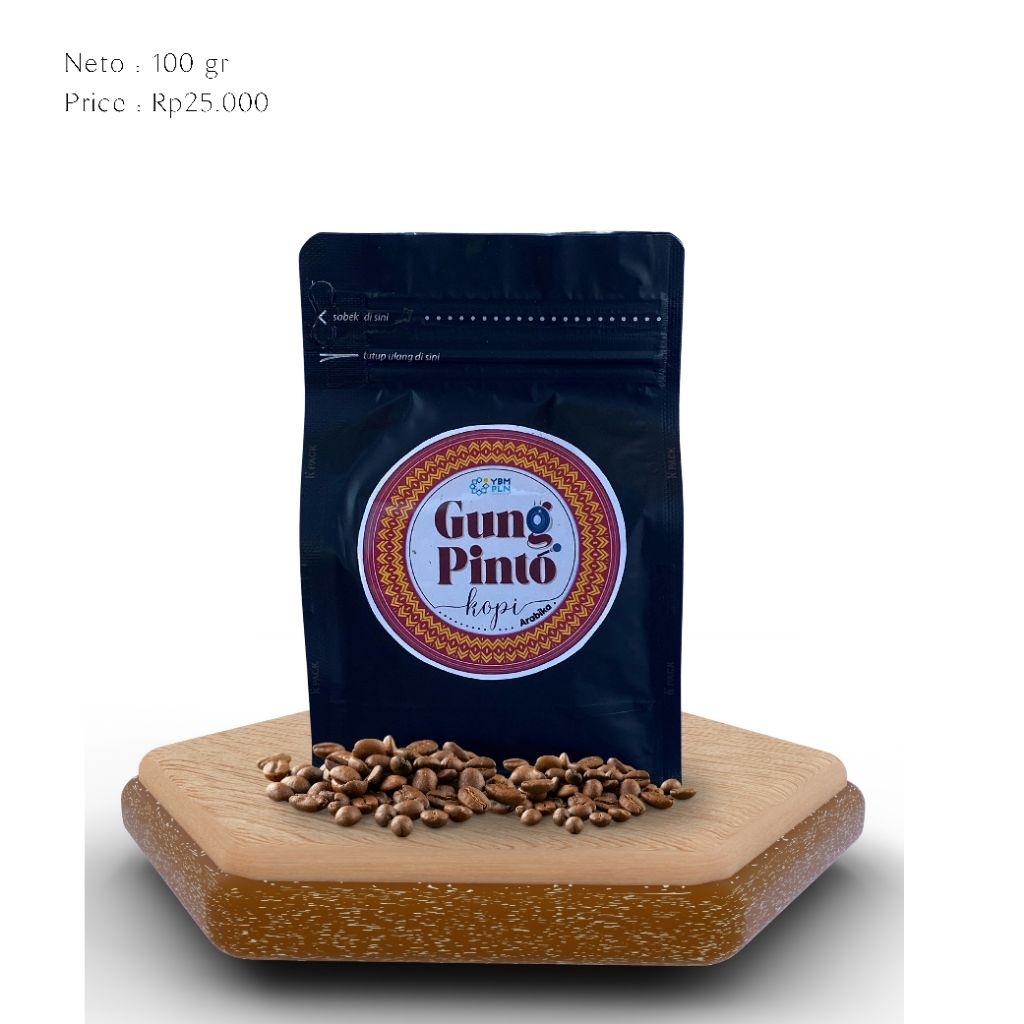 

100gr - Kopi Gung Pinto Arabika Karo